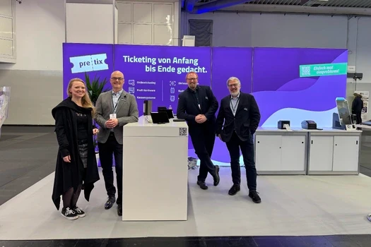Foto Messestand pretix